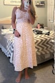It's a little longer than I'd ideally like, however, it's so darling! Comfortable and thick material, but not too thick. Quality material. Lulus never disappoints me! - Brooklyn W.