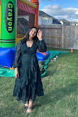 Beautiful dress, love the color, fit and details. looked very classy, wore it for a party and got many compliments. - Rubal S.