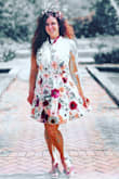 I was so shocked at the detail and color and quality of this dress. It is really beautiful and I'm so excited that I found this site I was so skeptical about shopping online but I ordered two dresses and they are both really cute - Chell M.