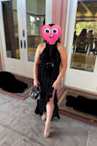 The dress fit so perfectly! Wore it at our conference leader's awards. Received lots of compliments!!! The velvet fabric made it wrinkle free and no need to worry about it until the time of the event. - Dianne S.