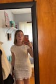 I got this for my high school graduation and I absolutely love it. it is so chic and elegant and the back is gorgeous! - Amy M.