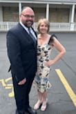 This dress fit perfectly. I put it on and did not have to do a thing to it. I wore it to an elegant wedding and received  so many compliments. I was comfortable throughout the whole day and evening. It is a one of a kind. Simply stunning ! - Leanne M.
