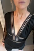 OBSESSED. So many compliments. Very flattering. Sexy, classy. I did size up but it's perfect. - Jessica G.