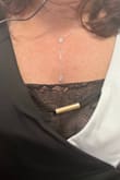 This necklace is just perfect.  I have it in silver and I must say it's beautiful. I wear it everyday for casual wear. - Kathleen R.