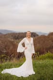Fit perfect and looked very flattering. It was the perfect dress for my mountain elopement!! - Karmin S.