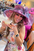 I wore this dress to Kentucky Derby Party. I won 1 st place. The most beautiful head to toe contest. This dress was outstanding. I had tons of compliments. - Haticha E.