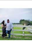 The dress was BEAUTIFUL! It does show quite a bit of cleavage but all in all I felt beautiful.I did have trouble zipping up dress at first but after a couple of tries it zipped up so don't feel discouraged! - Christina O.