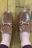 I am starting an internship soon and wanted some light brown loafer slip ins and these were the perfect deal! They fit and don't scrunch the toes too much and stay on while you're walking!! I'm typically a 7 and the 7.5 ran too big so its true to size! So glad I purchased these :) - Brenna K.