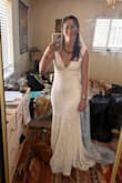 I did alter it a little by adding some padding to the bust and I took out the mesh and sewed it together. Super easy alterations and the look is fabulous! - Emily H.