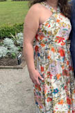 Purchased this dress for a wedding in Charleston.  It was absolutely perfect.  Fit just right.  I have struggled my whole life to find dresses that are actually long enough and this dress was! - Carrie M.