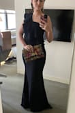 I loved this dress!!! It was perfect for a gala dinner. Had so many compliments over it. Ps: I usually wear M but the S size fits perfectly. I chose small because of the pictures I saw here. If you are really petite I'd go for xs - Renata L.