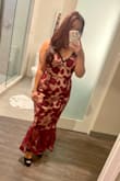 I love this dress! Being on the shorter side at 5ft it was the perfect length! The dress was very flattering on my body as well! It was the perfect dress to wear to a wedding - Elizabeth B.