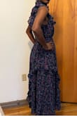 This dress was perfect and the fit was excellent. 
I bought the dress for my husband's son's wedding and oh my I got compliments. It was so lovely to feel so feminine in this dress and yet modest to boot. - Ted P.