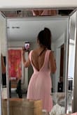 Ordered xs. This is a beautiful dress, however it is loose on the top sides, has extra fabric that is not attached to the dress. - Tania M.
