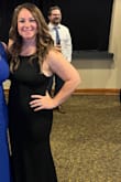 This dress was so comfortable and timeless. It's super stretchy and super thick nice material. It sucks you in, in all the right places. Definitely can't go wrong with ordering this dress! - Angela R.
