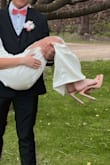 I ordered these shoes for prom and they were just what I ordered/wanted. I got the nudeish pink color and it was perfect. The only problem was I slipped Down a little because they were just a hair big. But I put some big fabric nude bandaids and I didn't slip anymore! Perfect shoe for any occasion at 5 in - Abigail W.