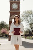 Got dress for my college graduation. Fits true to size. Love it! - Alaina G.