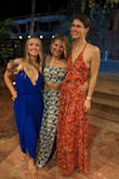 I love this dress. I wore it to a girlfriends bachelorette party in Tulum and it was a hit. It fits true to size. The skirt is long on my 5'4 body, but I wear heels. - Bonnie R.