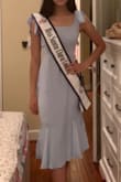 I'm a pageant titleholder, and wanted to get this dress for appearances.  It's cute, classy, and appropriate!  Just wish it came with hanger strings so the sleeve straps don't get ruined.  All in all, this dress is amazing and could be used for appearances, wedding, and other formal events.  I love it and highly recommend. - Jasmine W.