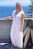 I had so many compliments on this jumpsuit. I'm 5'10', and the length was perfect for me. I have a bigger bust so I used some body tape for support and it was perfect. The only advice I would give is that the waist is not elastic and has absolutely no give, so the zipper/clasp was quite snug. - Heather M.