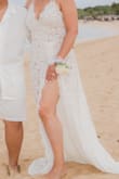 Recently celebrated my wedding anniversary and we renewed our vows. This dress was amazing for the beach ceremony. I got so many compliments and it fit perfectly. It was so worth it!! Thank you! - Marie S.