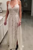 It is very sexy and beachy. I DO have padded inserts in the bust because I'm flat chested. Also there is a built in body suit. I'm very tall and surprisingly the body suit was long enough for me. If you are short, you might have extra material in the crotch. - Angela D.