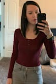I love this shirt. It's exactly as pictured and is very soft and cozy. Bodysuits are often too short for me, but this one fits perfectly. Highly recommend! - Summer A.