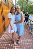 This dress...... Oh my goodness! I wore this to my daughter's rehearsal dinner and I felt so beautiful! I received so many compliments too! The color is gorgeous, and the fit is amazing! - LISA A.