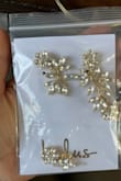 These earrings are gorgeous, I was excited to save $ on them being final sale, however, one earring was broken so I will not be able to wear - ended up wasting $$ in the long run. - Britney V.