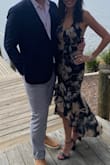 It was perfect to wear to a wedding! It was comfortable and true to size. - Dominique R.