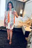 I absolutely love this dress. The only issue is that the shoulders are loose. I'm unsure if they are loose due to my height, or meant to fit that way. I wore it with a backless bra from Victoria's Secret. I am absolutely in love with this dress and will be keeping it. I will definitely be returning the Lulus  to order more clothing. This dress was everything. - Rocio G.