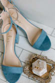 I wore these for my wedding ceremony and they were great! They worked perfectly for the "something blue"' and I got so many compliments! - Madison K.