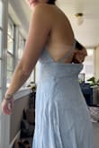 I really liked this dress. The quality seemed good, and it was nice and heavy. However, it was quite long, and had too much room in the bust. Unfortunately for these reasons, I had to return. - Kate C.