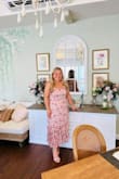 I ordered two different sizes, L and XL. The dress is gorgeous but a little tight in the midsection. That's why I keep size XL for a little extra comfort. - Jochelle R.