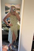 Bought this to wear to a wedding this summer and it is amazing! Fit is amazing and comfortable - fabric is also amazing! Colour is true also. I am in love with this dress. - Sydney R.