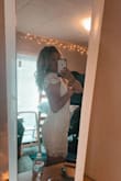 I wore this for my college graduation and absolutely loved it. Fits true to size and super comfortable - Caitlyn M.