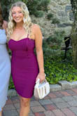 Love this bag ! It is perfect for a wedding or fancy event! Stores a decent amount for a night out. - Candyce R.