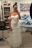 I am usually a size small in Lulu's and had to go up a size to medium. It's a beautiful fabric and seems like good quality! The zipper gets stuck in some places. - Lauren B.
