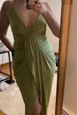 Loved this dress! I received a ton of compliments on it. This was perfect for an outdoor wedding in 90-degree weather. Fabric is very stretchy so it's super comfy. - Rhian B.