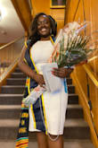 Wore for law school graduation it was beautiful - Zshornelle D.