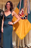 It's hard for me to find dresses that fit my chest size, but this one is as good as it gets! I also have more of an athletic body (with a little bit of a booty) so I have trouble finding something flattering, but here it is! The material is also perfectly stretched and comfortable. Wish I would have had time to get it hemmed - even with heels it was half an inch too long. Otherwise, it was perfect for the event I attended - classy, just a little sexy, and comfortable. I hope I have an occasion to wear it again soon! - Tiffany A.