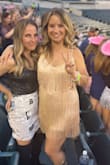 I loved this dress for the Eras tour! Without the fringe, I definitely would have been in danger of my booty showing, so keep that in mind. I did lose some sequins throughout the night but I don't think it was noticeable. - Amanda G.