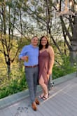 This dress was perfect for a wedding we attended. It was comfortable and fit true to size. I received a lot of compliments. The quality of the dress was great as well! I am 5'8 1/2" and more pear-shaped. - Naomi C.