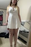 I'm absolutely obsessed over this dress and heals this is my first time purchasing Lulus I just had to get more stuff. I recently graduated and I wore this dress absolute stunning! Highly recommend! - Kaia G.