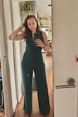 Really really love this jumpsuit. Fits amazing and it's so flattering, although it's a little bit too long for me. - Froukje W.