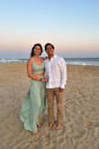 I loved this outfit! I used it for a wedding and got a lot of complements. Very comfortable and flattering. The only downside was that it was windy and the pants open almost all the way from the side. - Andrea M.