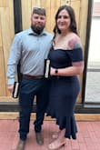 Mom bod had me worried, but this dress was SO comfortable and made me feel great about my body. I did wear a slip under it to help smooth some bits, but the dress itself didn't necessarily need anything under it. The material is great. Get the dress. - Breanna B.