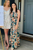Since it is adjustable straps, this dress fit perfectly and was fairly flattering. I wore a sticky bra to help support and it looked great. Would recommend, for many compliments. - Prelsey S.