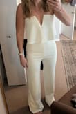 This jumpsuit is so flattering and fits true to size. So excited to wear it to my bridal shower:) - Nicole H.
