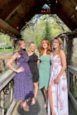 LOVED this dress! A classy dress for any special occasion. It definitely was hot on a muggy spring day in Georgia but I still loved it! (P.s. I'm pretty sure 3 out of the 4 dresses in this photo are from Lulus.) - Cori M.
